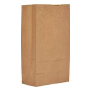 GENERAL Paper Bags, 50 lbs Cap., #12, 7"w x 4.38"d x 13.75"h, Kraft, PK500 29812